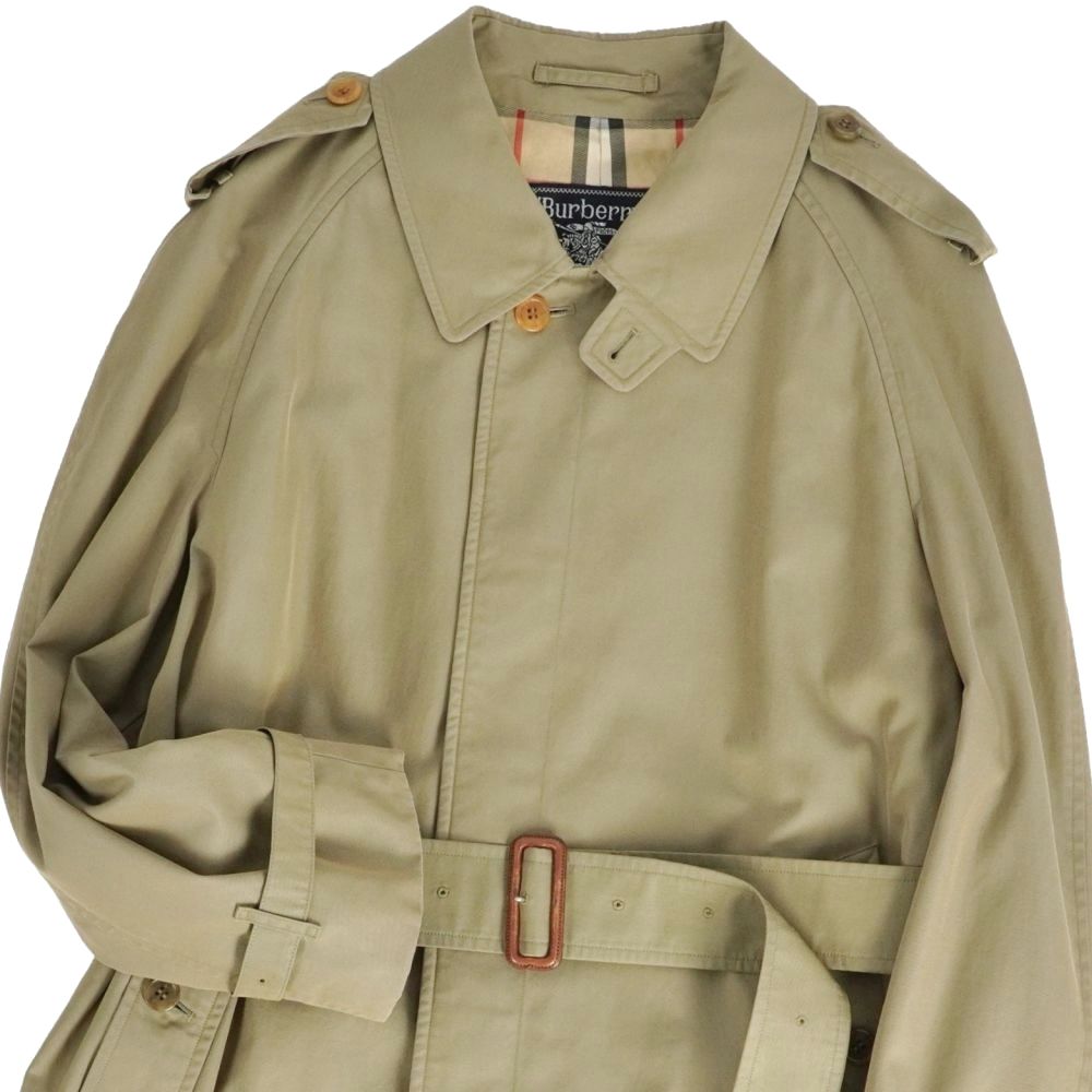 美品Vintage バーバリー Burberrys コート 英国製 トレンチ38 美品 Vintage バーバリー Burberrys コート シングル トレンチ - メルカリ