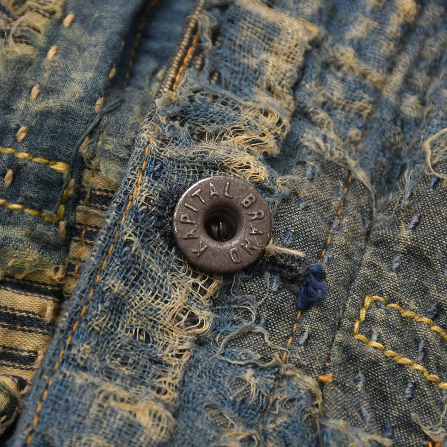 新品未使用品 KAPITAL キャピタル BORO SPRING 1ST JKT EK-1549LJB