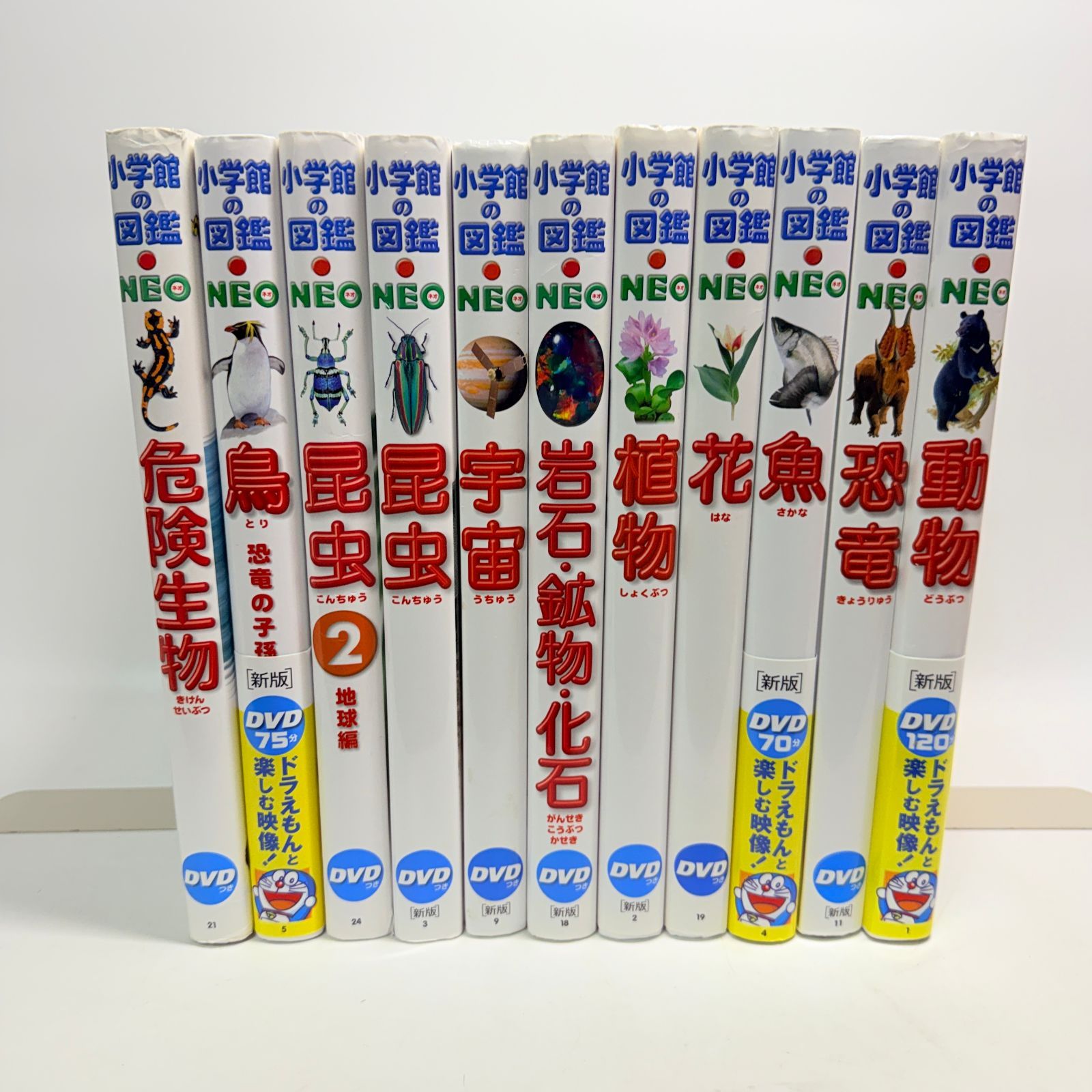 小学館の図鑑NEO 11巻セット DVDなし】 小学館の図鑑 neo 11冊セット - メルカリ