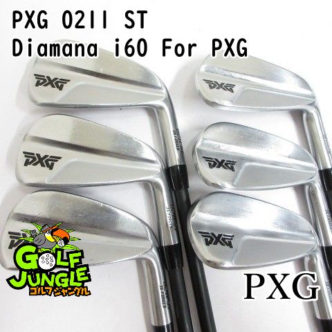 中古】アイアンセット PXG PXG 0211 ST Diamana i60 For PXG R 25