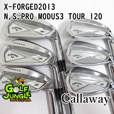 中古】アイアンセット キャロウェイ X-FORGED2013 N.S.PRO MODUS3 TOUR