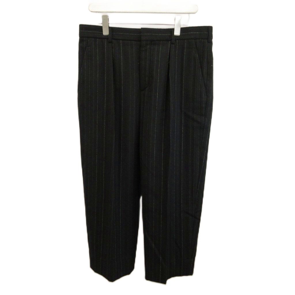 SAINT LAURENT PARIS ストライプスラックス サンローラン パリ SAINT LAURENT PARIS パンツ スラックス ウール