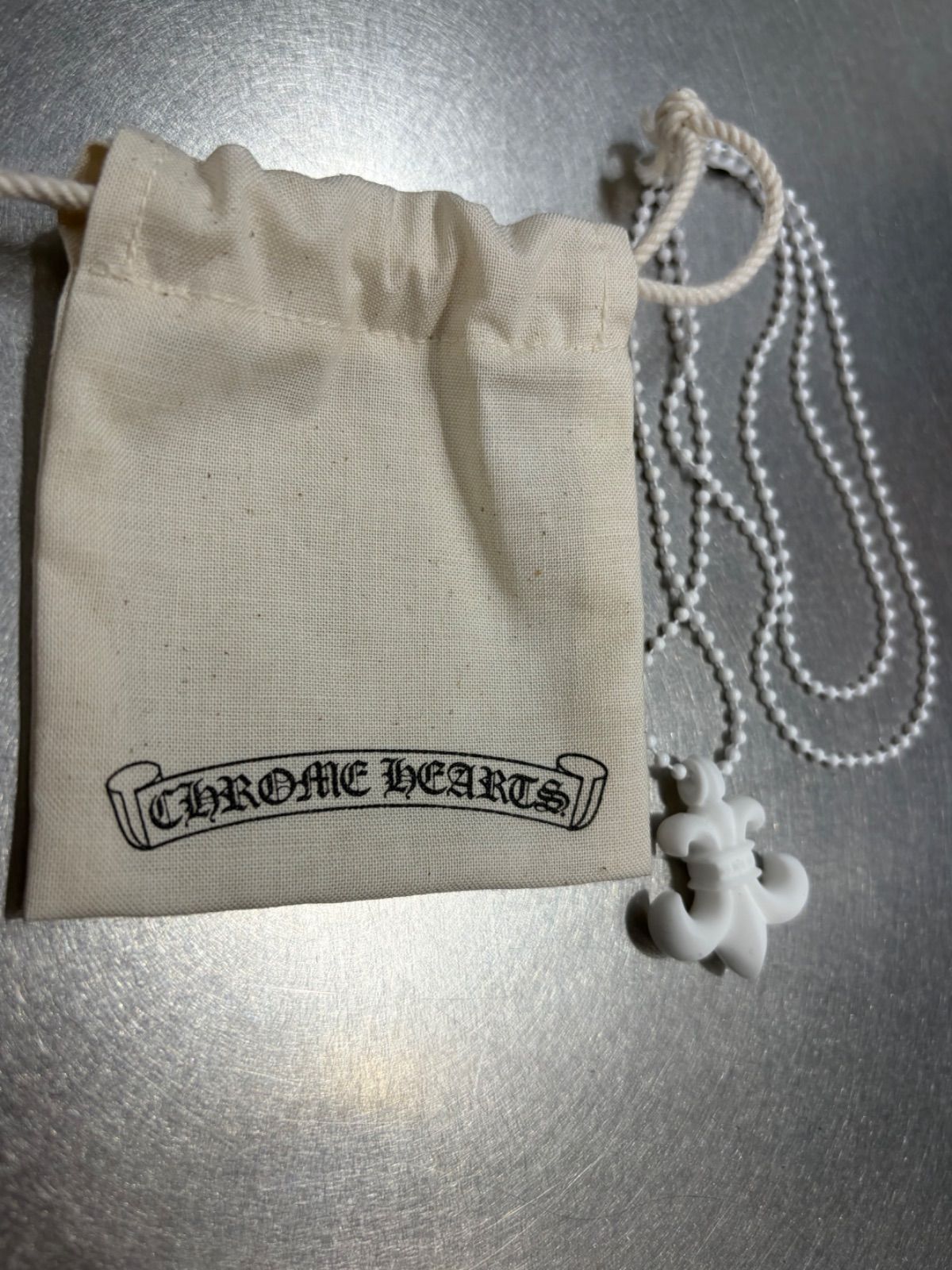 新品 CHROME HEARTS クロムハーツ ラバーフレア BSフレアモチーフ