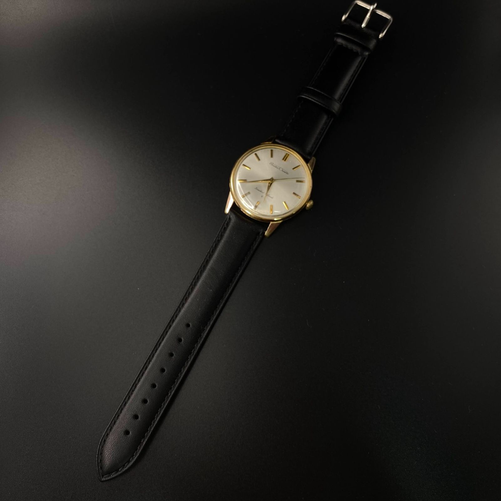 OH済み】 セイコー SEIKO クラウン CROWN ED文字盤 6002 手巻き式 21石