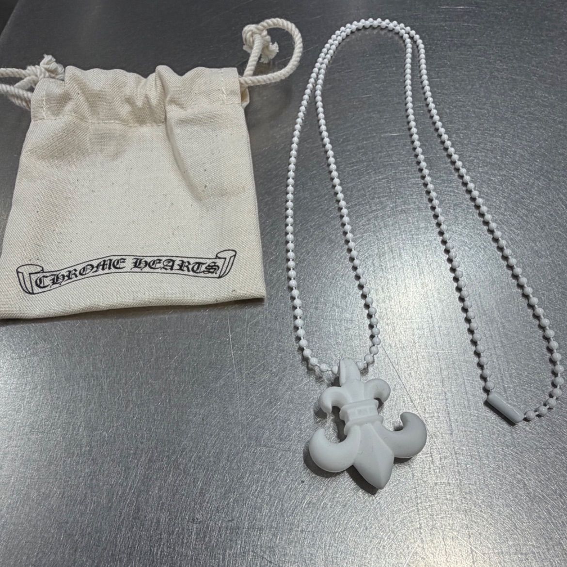 新品 CHROME HEARTS クロムハーツ ラバーフレア BSフレアモチーフ