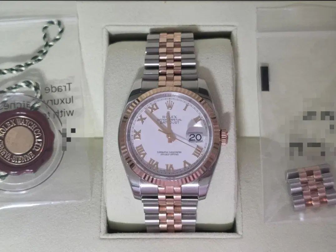 ROLEX ロレックス デイトジャスト 116231 コンビ 出品 (26年3月 オーバーホール 完了)