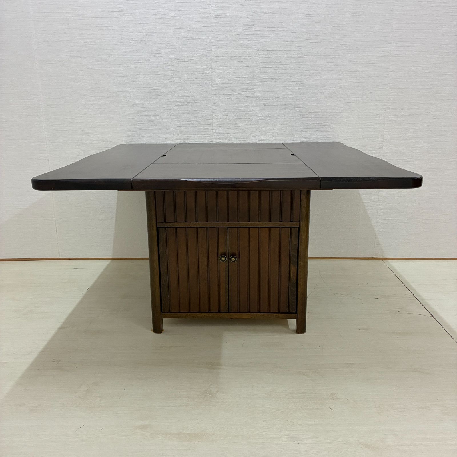 カリモク】 ルスティック RUSTIC 囲炉裏 テーブル ダイニングテーブル