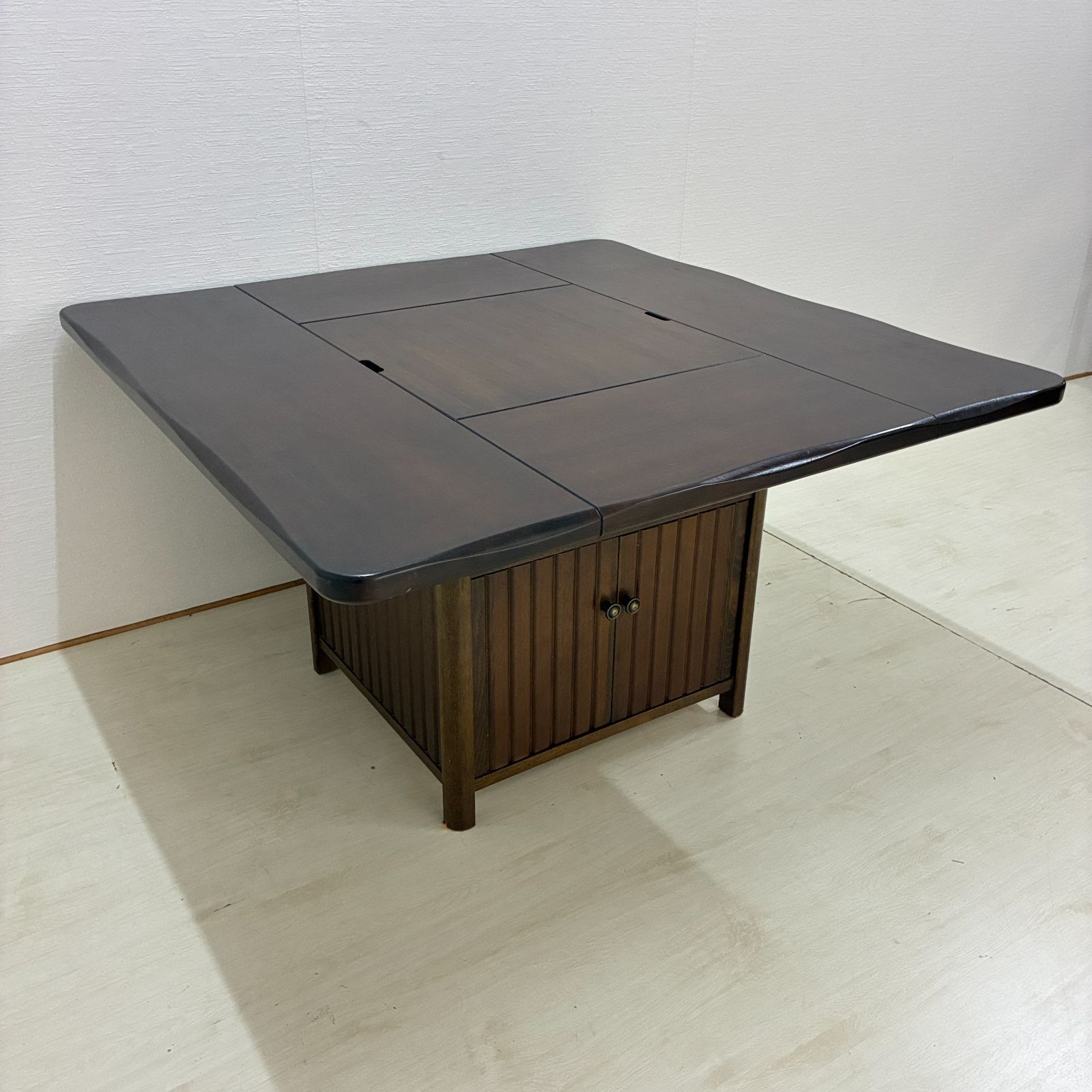 カリモク】 ルスティック RUSTIC 囲炉裏 テーブル ダイニングテーブル
