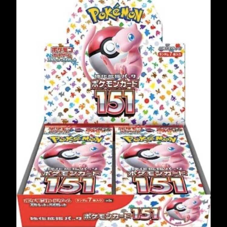 強化拡張パック「ポケモンカード151（イチゴーイチ）」 未開封BOX 1BOX