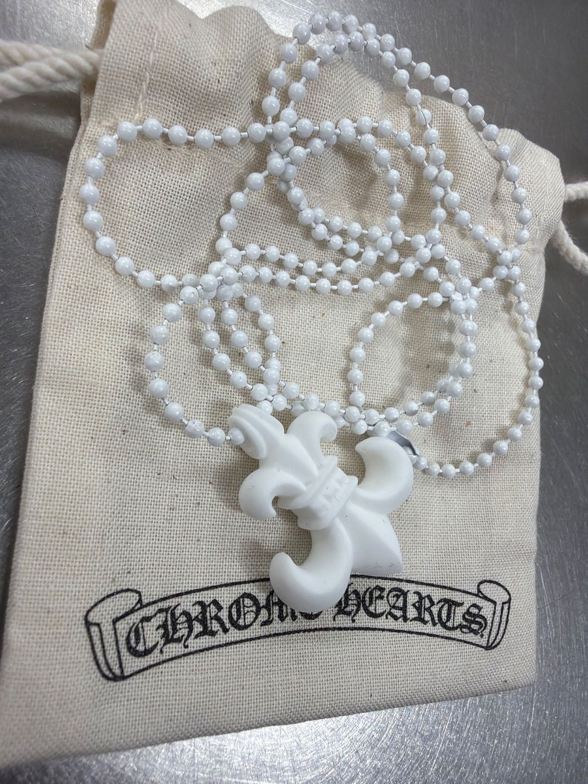 新品 CHROME HEARTS クロムハーツ ラバーフレア BSフレアモチーフ