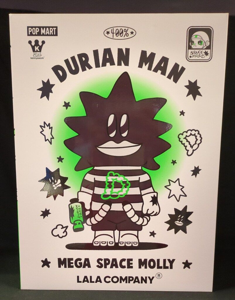 POP MART MEGA SPACE MOLLY LALA COMPANY DURIAN MAN