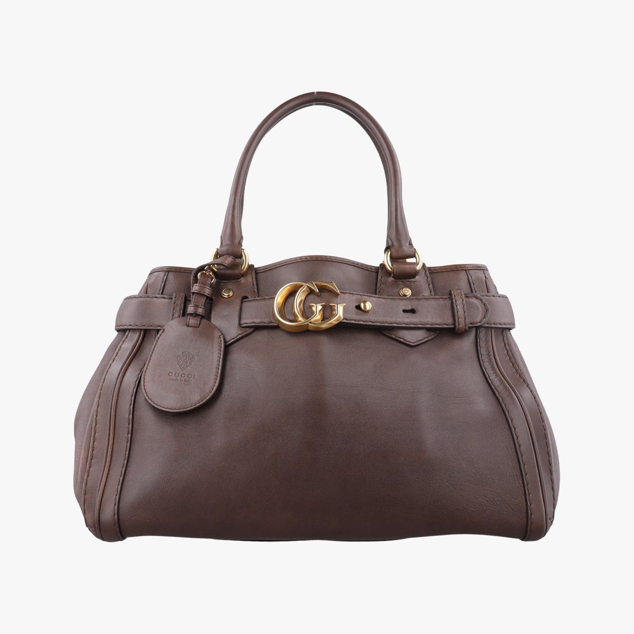 グッチGucciGGランニング キャメル レザー 247183 F8735136