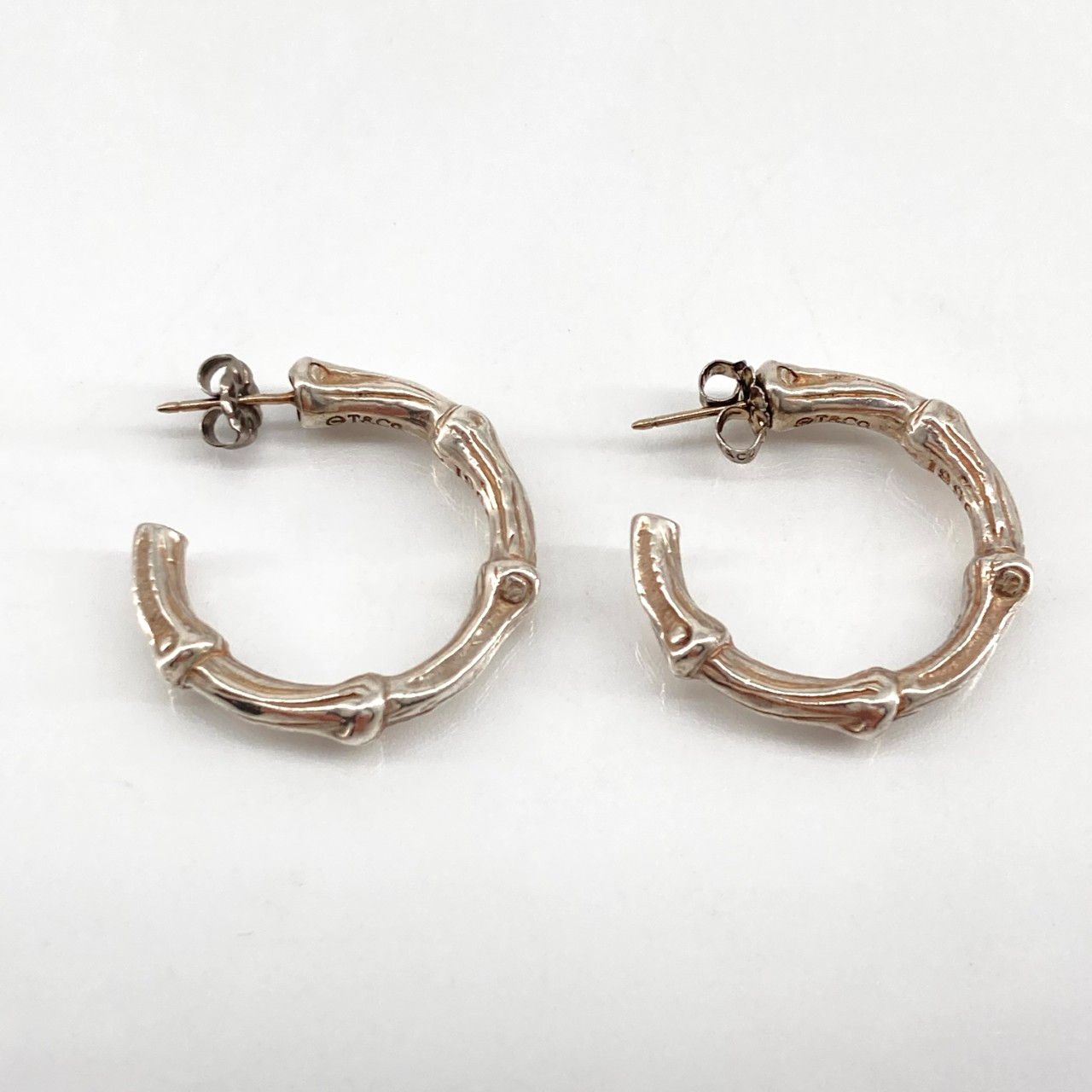 TIFFANY&Co.（ティファニー） バンブーフープ Ag925 ピアス シルバー