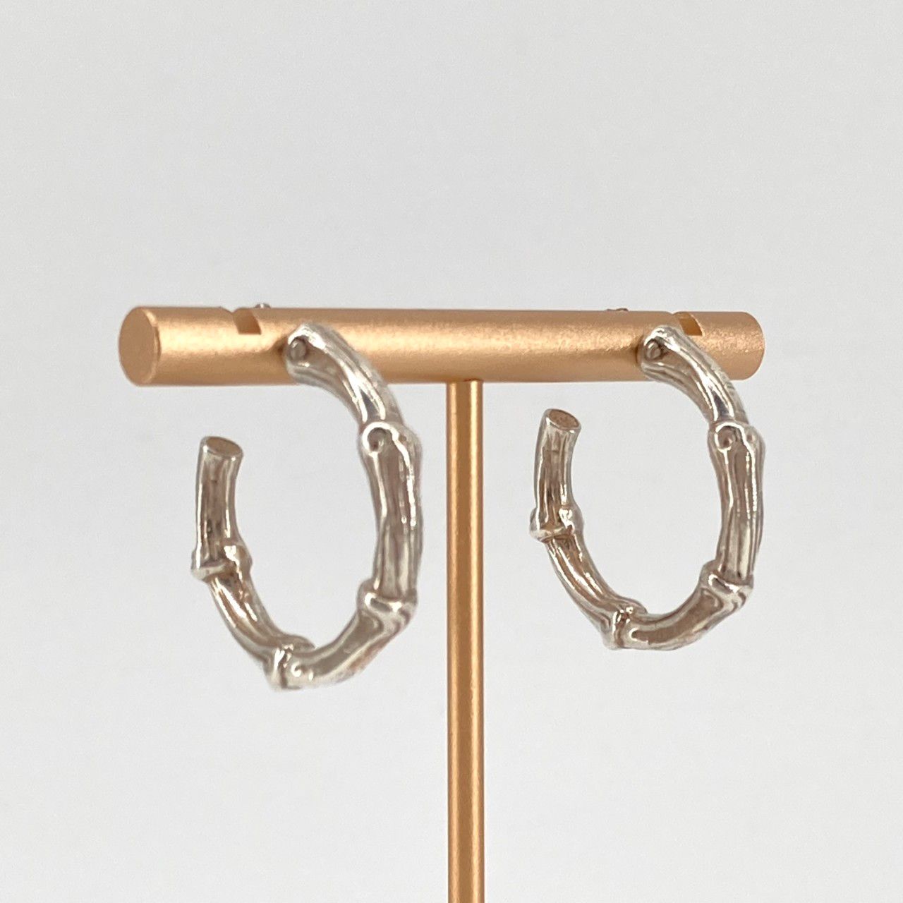 TIFFANY&Co.（ティファニー） バンブーフープ Ag925 ピアス シルバー