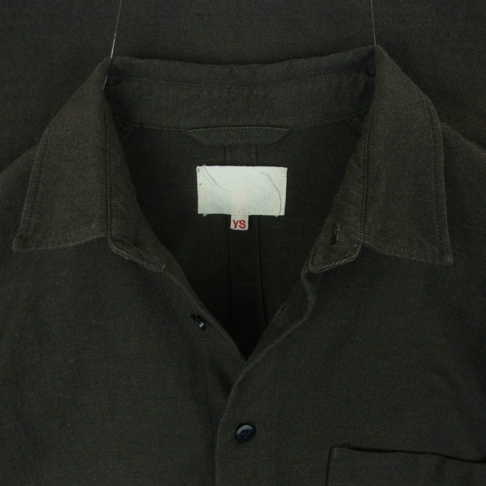 yoko sakamoto ヨーコサカモト SHIRT JACKET マテリアルコットン 長袖
