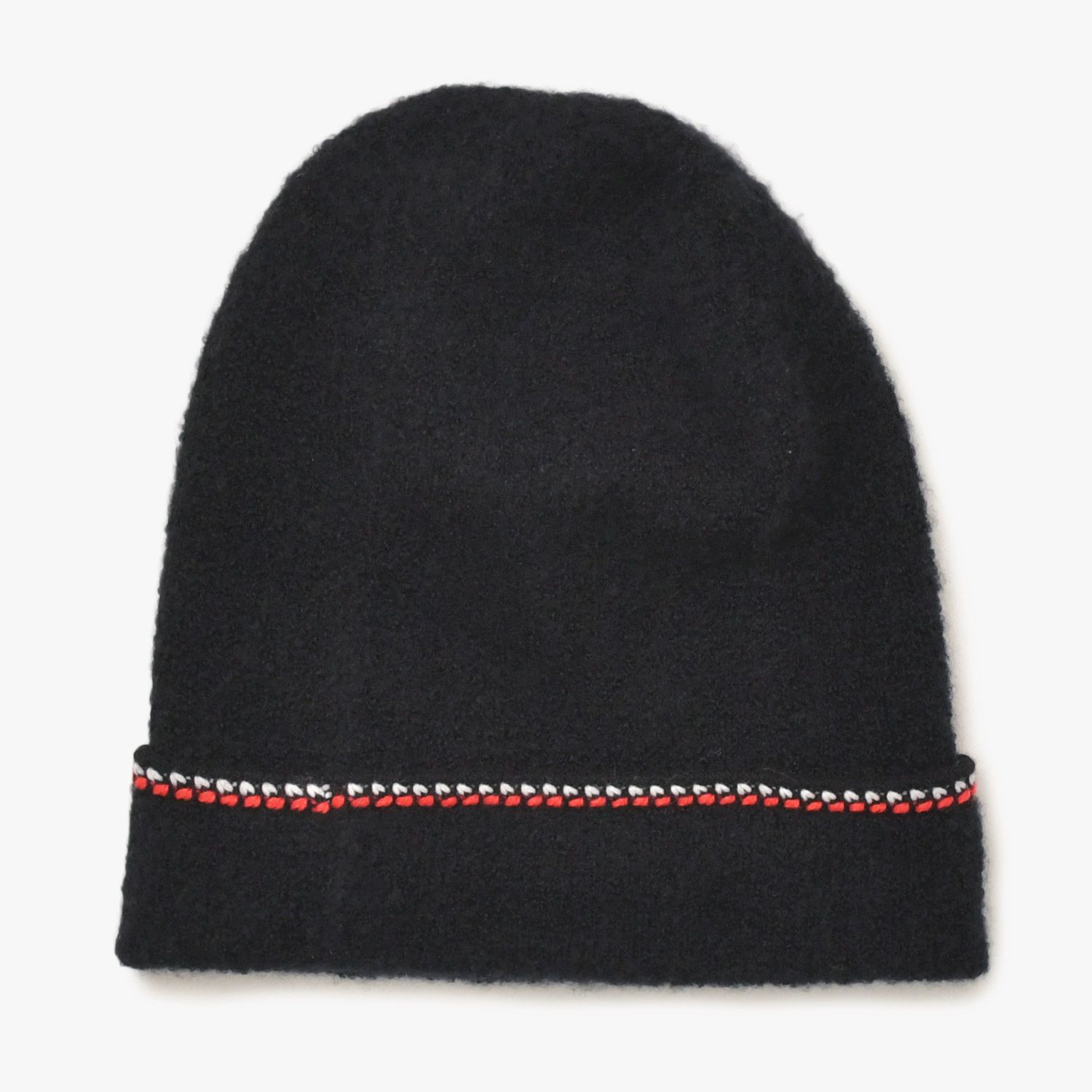 極美品 CHANEL シャネル ニット帽 ニットキャップ カシミヤ シルク