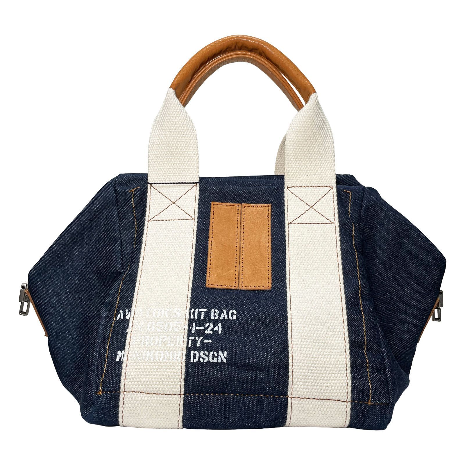 MANIKOMIO DSGN マニコミオ デザイン LADY24 DENIM レディ24 キューブ型 2WAYバッグ インディゴブルー / イタリア ユニセックス