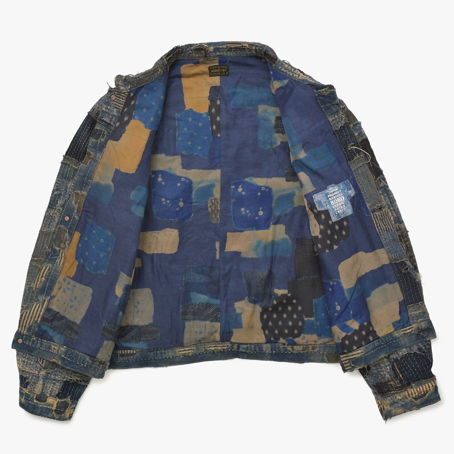 新品未使用品 KAPITAL キャピタル BORO SPRING 1ST JKT EK-1549LJB