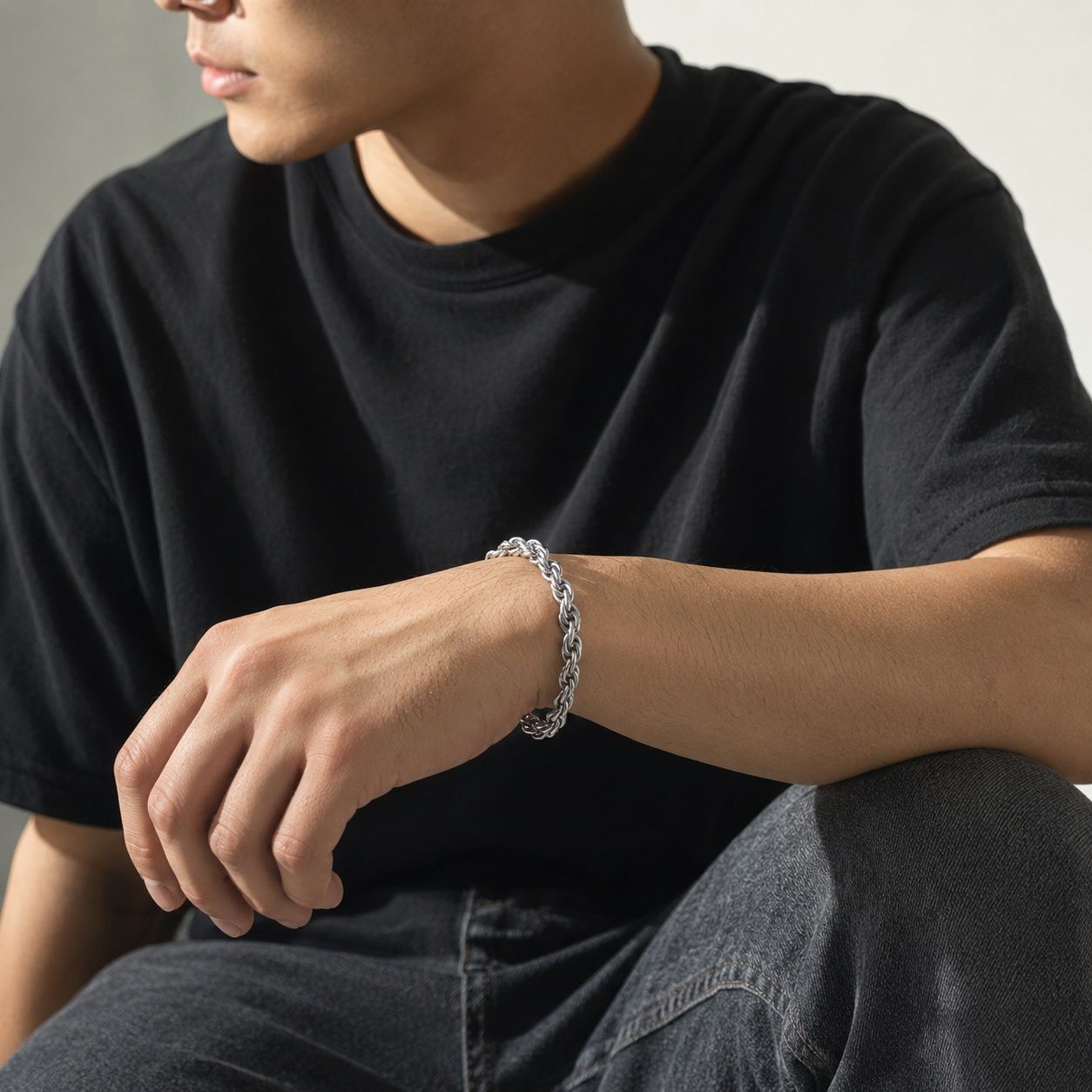 メキシカン ジュエリー ブレスレット VINTAGE アメカジ ダブルロープ