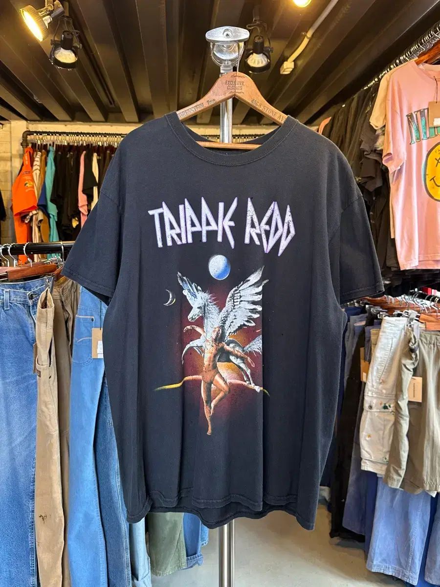 105 ツリーピ レッド Trippie Redd ヒップホップ ラッパー プリンティング Tシャツ