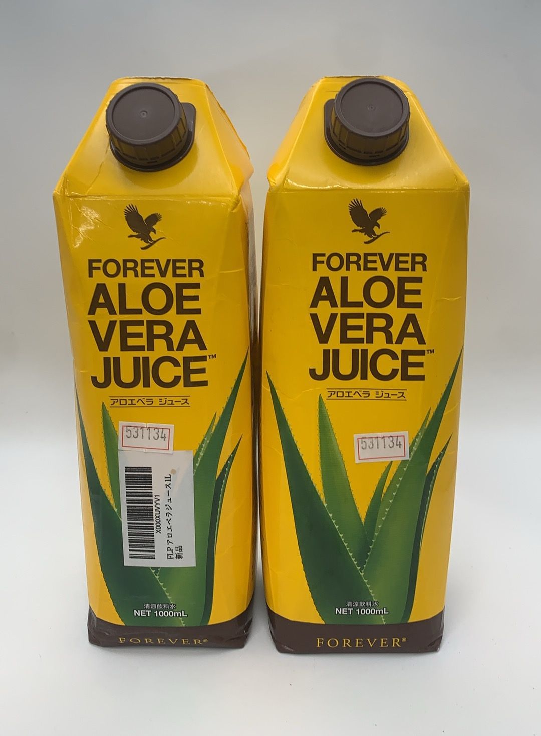 アロエベラジュース 1000ml12本セット　2 FLP アロエベラジュース1L×2本--531134 X000XUVYV1 - メルカリ