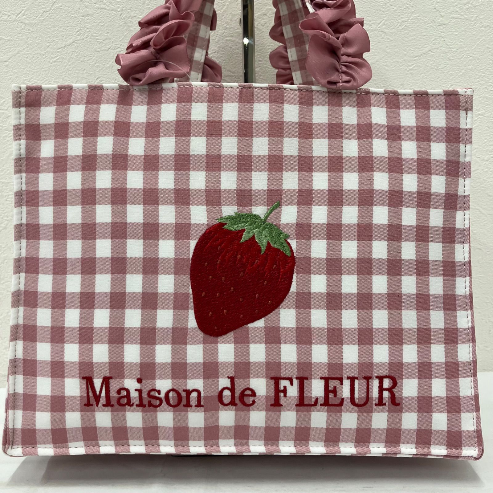 5252 【美品】 Maison de FLEUR メゾンドフルール トートバッグ 