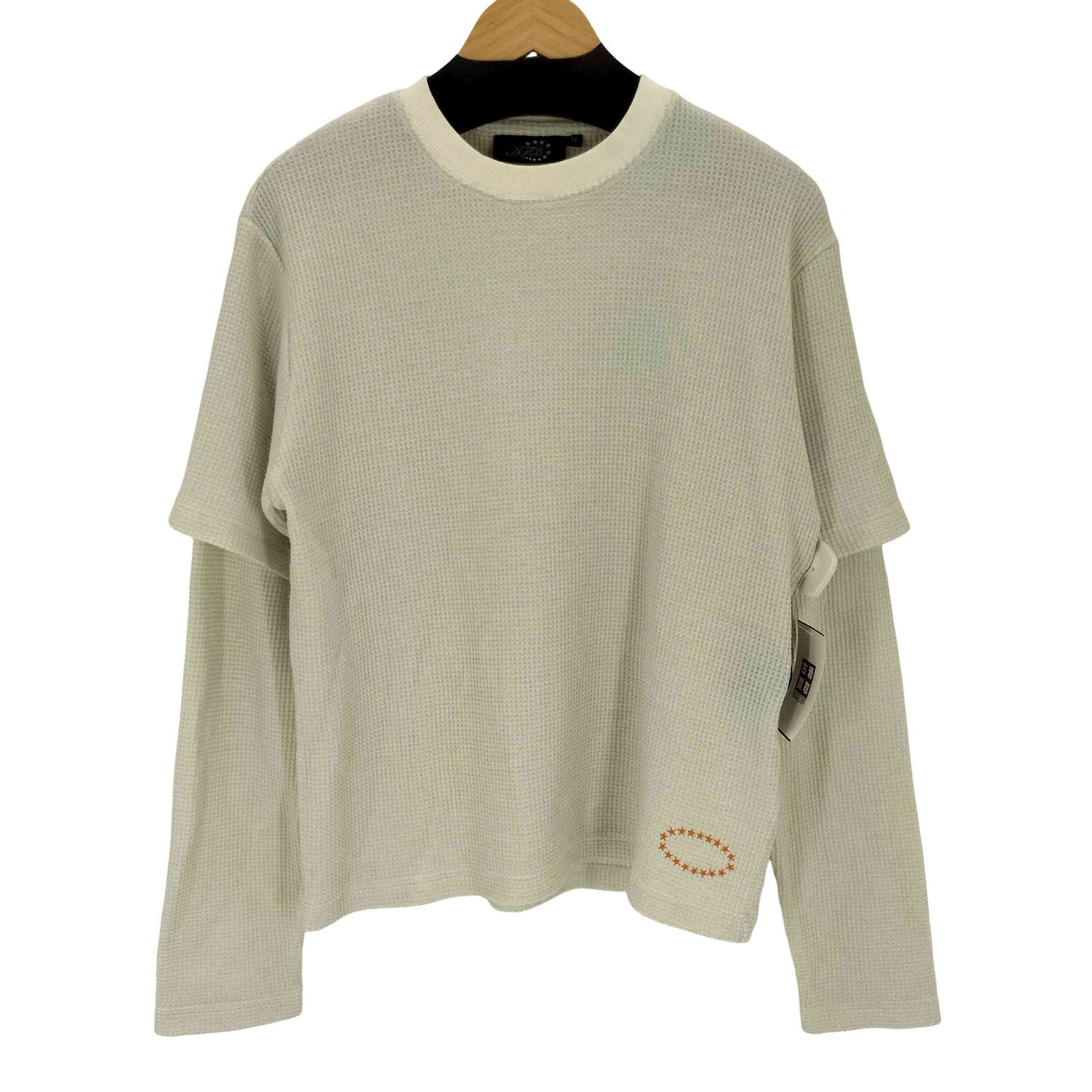 ユーズドフルギ USED古着 {{AFB}}THERMAL LAYERED GLITTER LS TEE メンズ M