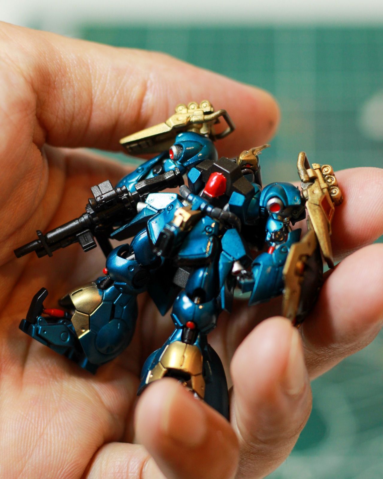 ガンダム アーティファクト ヤクト・ドーガ（ギュネイ機）塗装完成品