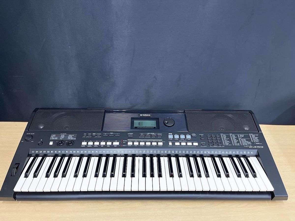YAMAHA ヤマハ デジタルキーボード スタンド・譜面台付 PSR-E433