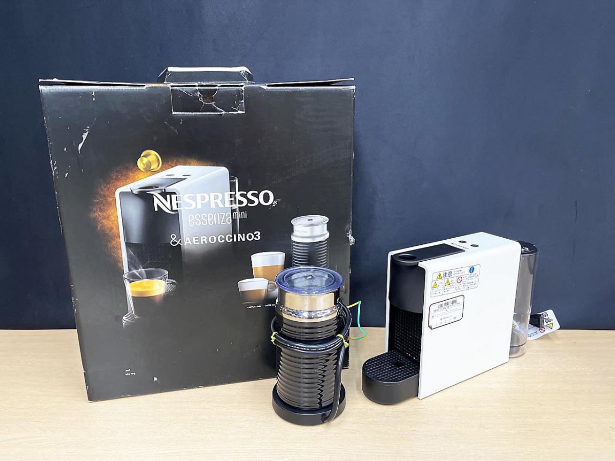 NESPRESSO ネスプレッソ essenza mini エッセンザミニ/AEROCCINO3
