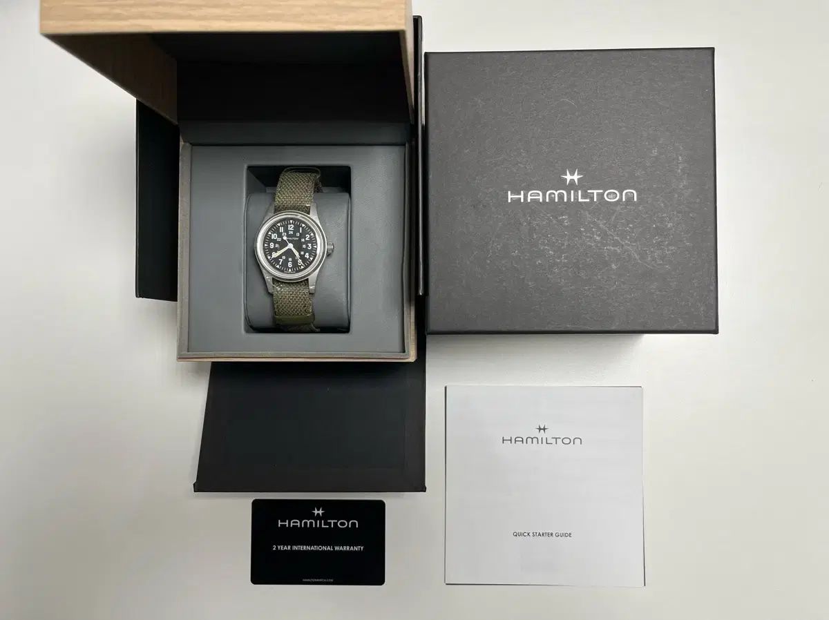 新品) HAMILTON ハミルトン カーキフィールド メカニカル 36mm フルセット