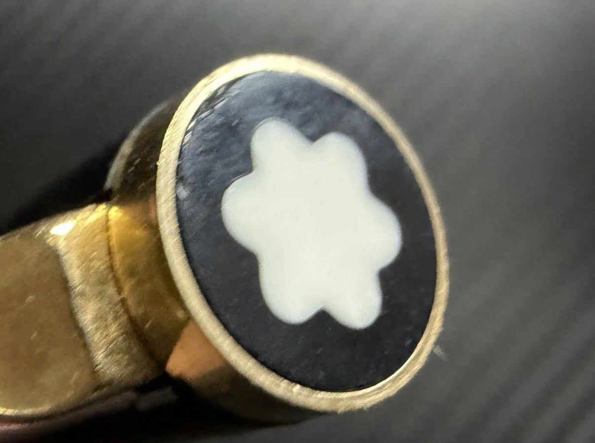 美品 モンブラン montblanc No.281 ブラック ボールペン ハンマー