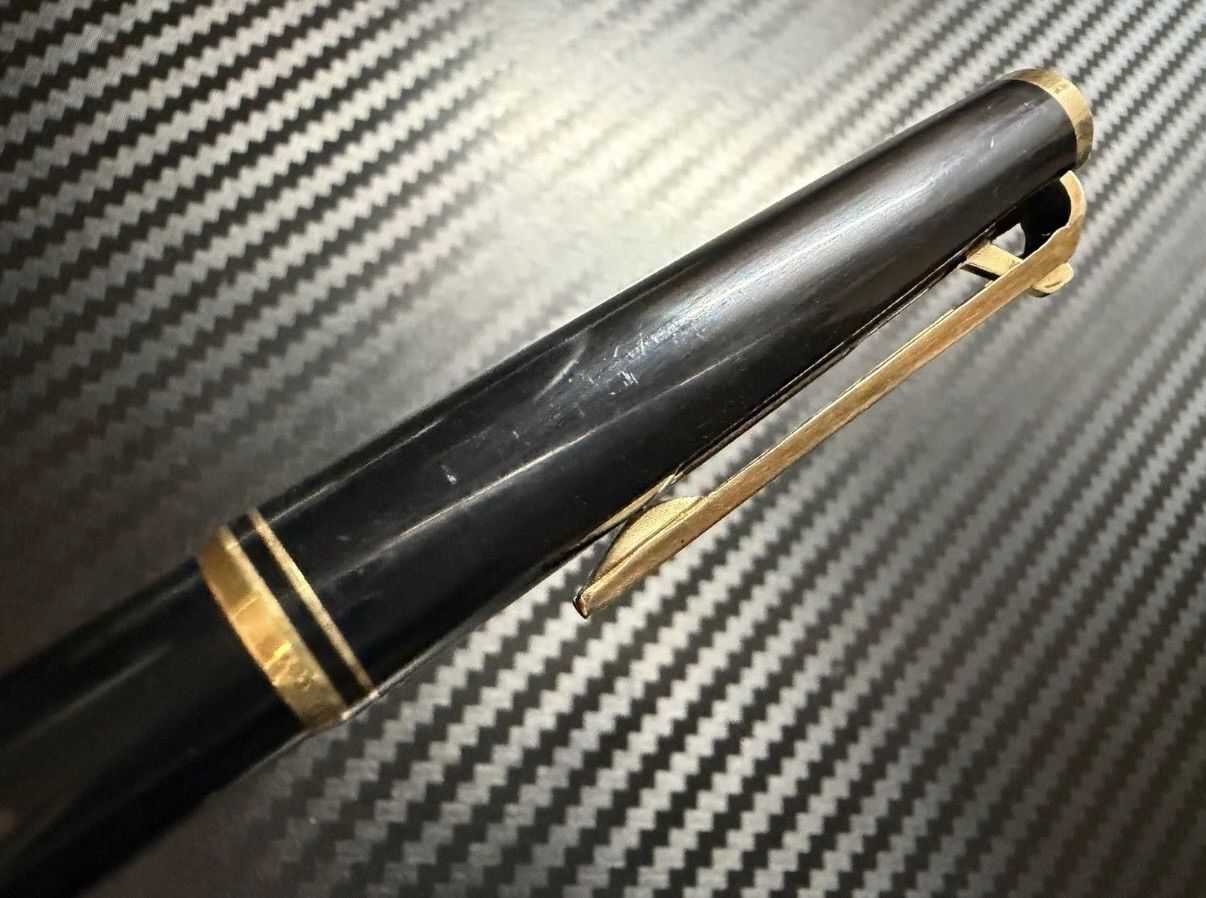 美品 モンブラン montblanc No.281 ブラック ボールペン ハンマー