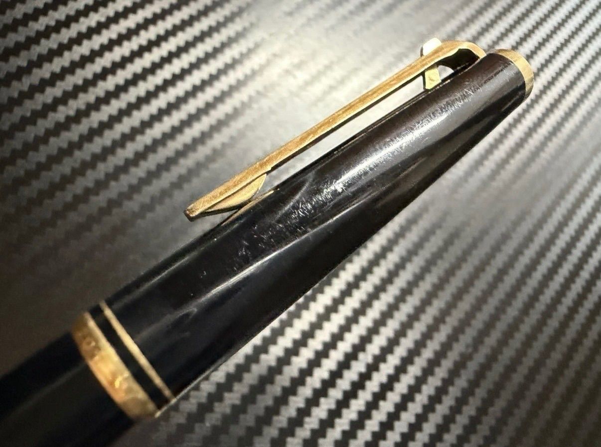 美品 モンブラン montblanc No.281 ブラック ボールペン ハンマー