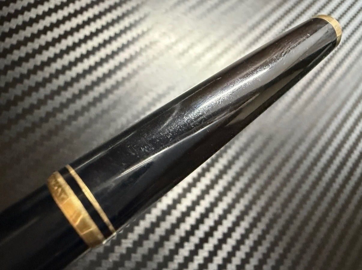 美品 モンブラン montblanc No.281 ブラック ボールペン ハンマー