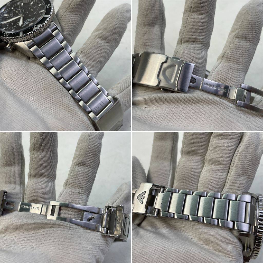 01w-6940 エンポリオ・アルマーニ Emporio Armani WORLD EXPLORER