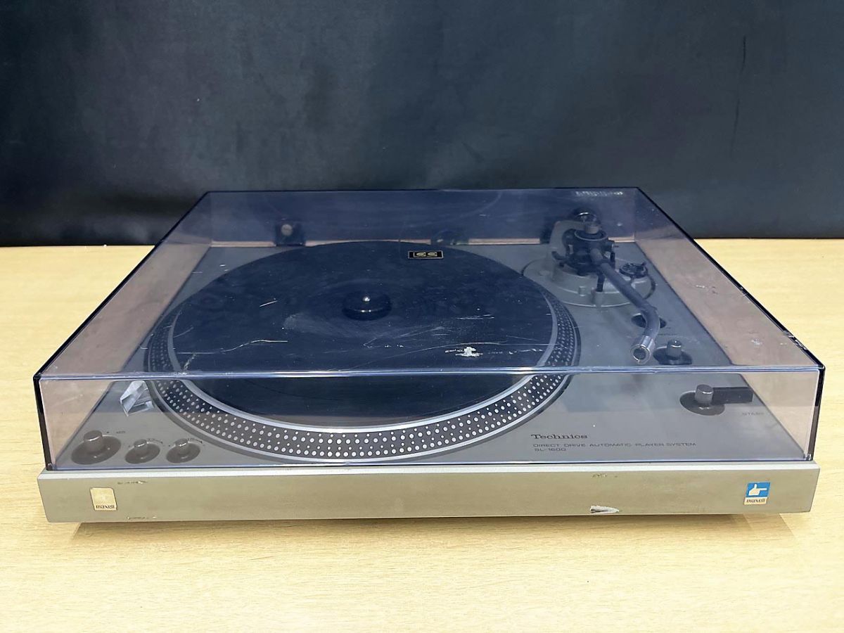 ジャンク品】 Technics テクニクス レコードプレーヤー ターンテーブル