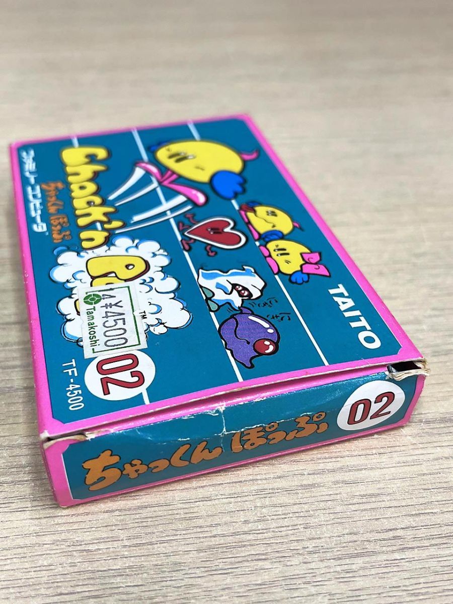 新品同様 タイトー ファミコン FC ちゃっくんぽっぷ 新品同様 タイトー