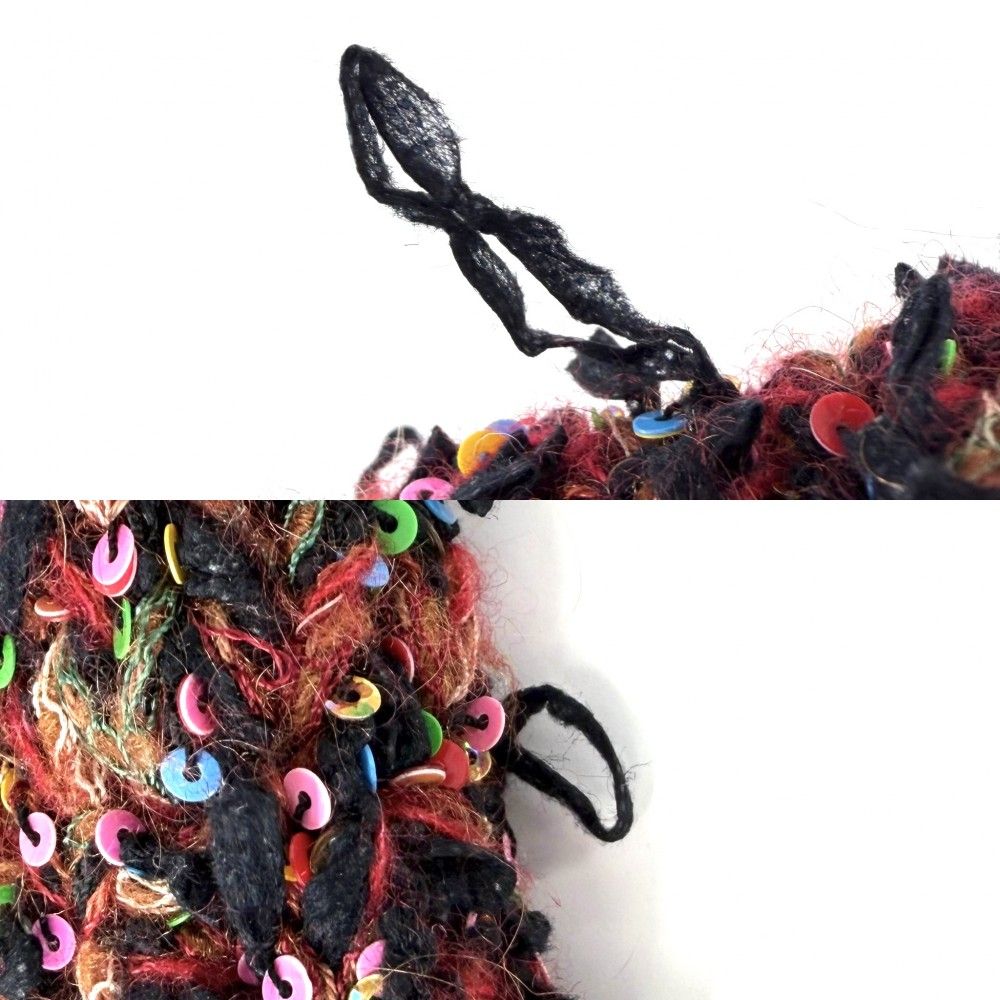 シャネル ニット レディース スパンコール タートルネック 服 アパレル