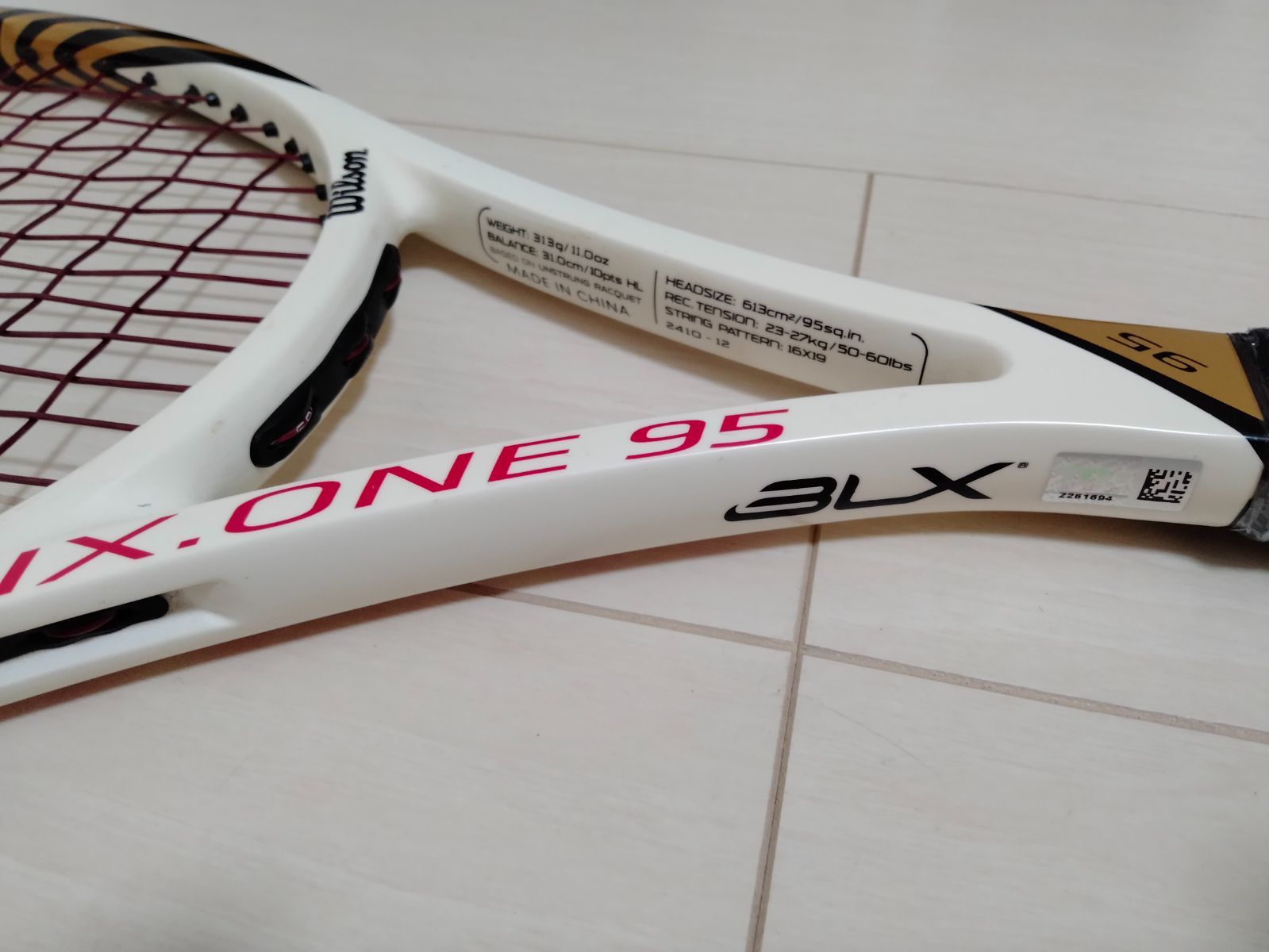 WILSON SIX.ONE 95 PROSTAFF ウィルソン プロスタッフ95 硬式テニス