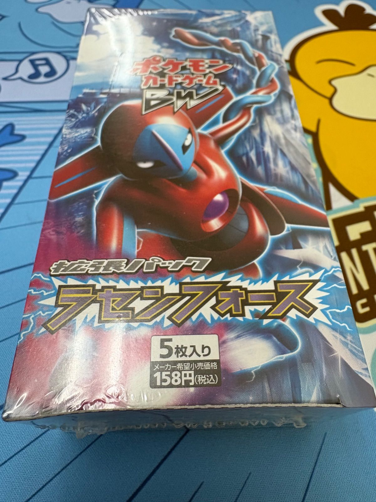 ポケモンカード　ラセンフォース　新品未開封　シュリンク付き　1st