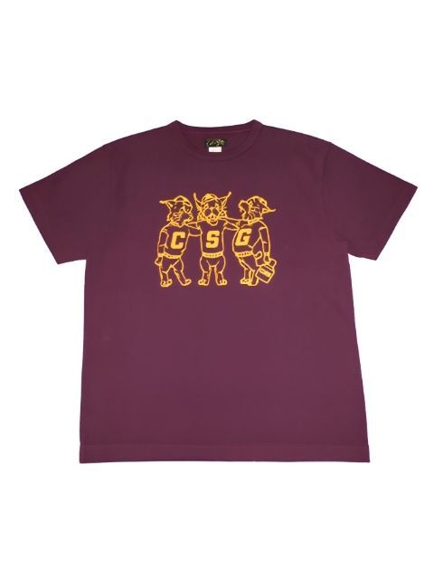 コリンボ Tシャツ C.S.G.CLUB マホガニー