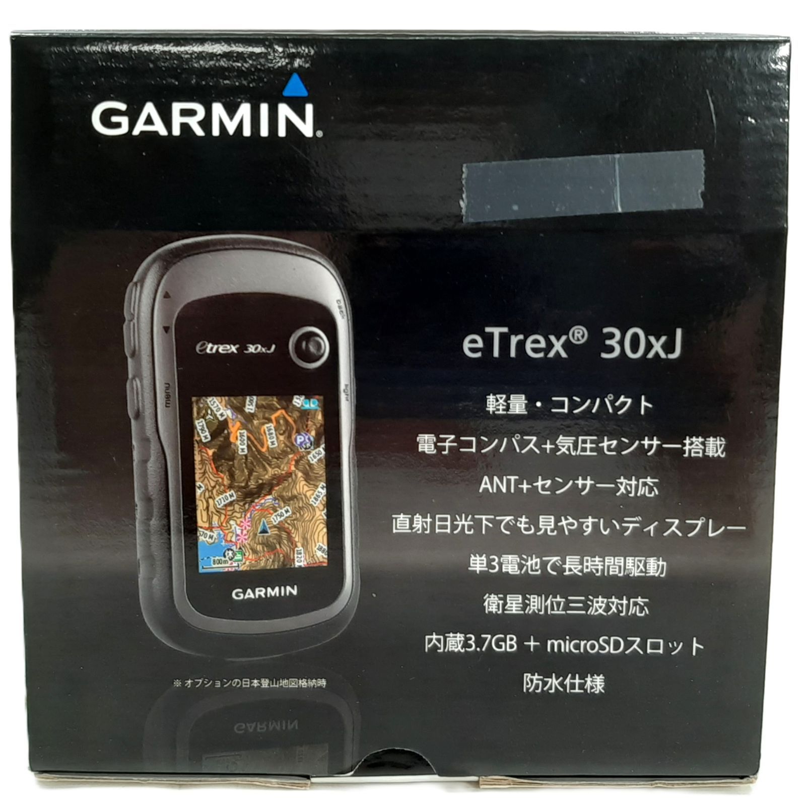 GARMIN eTrex 30xJ ハンディGPS 登山地図TOPO10M Plus V3 microSDカード付き 動作確認済み