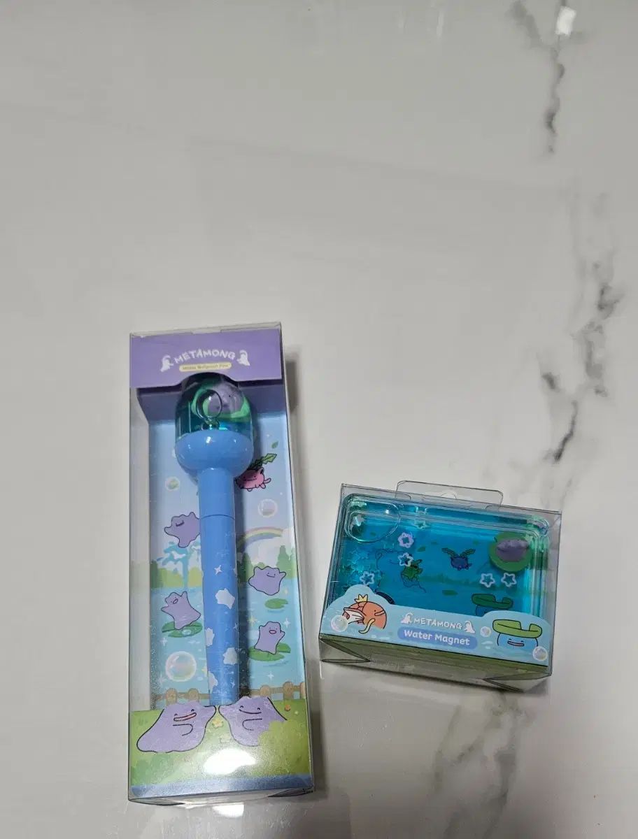 ポケットモンスター メタモン ウォーター マグネット + メタモン ウォーターボール ボールペン セット