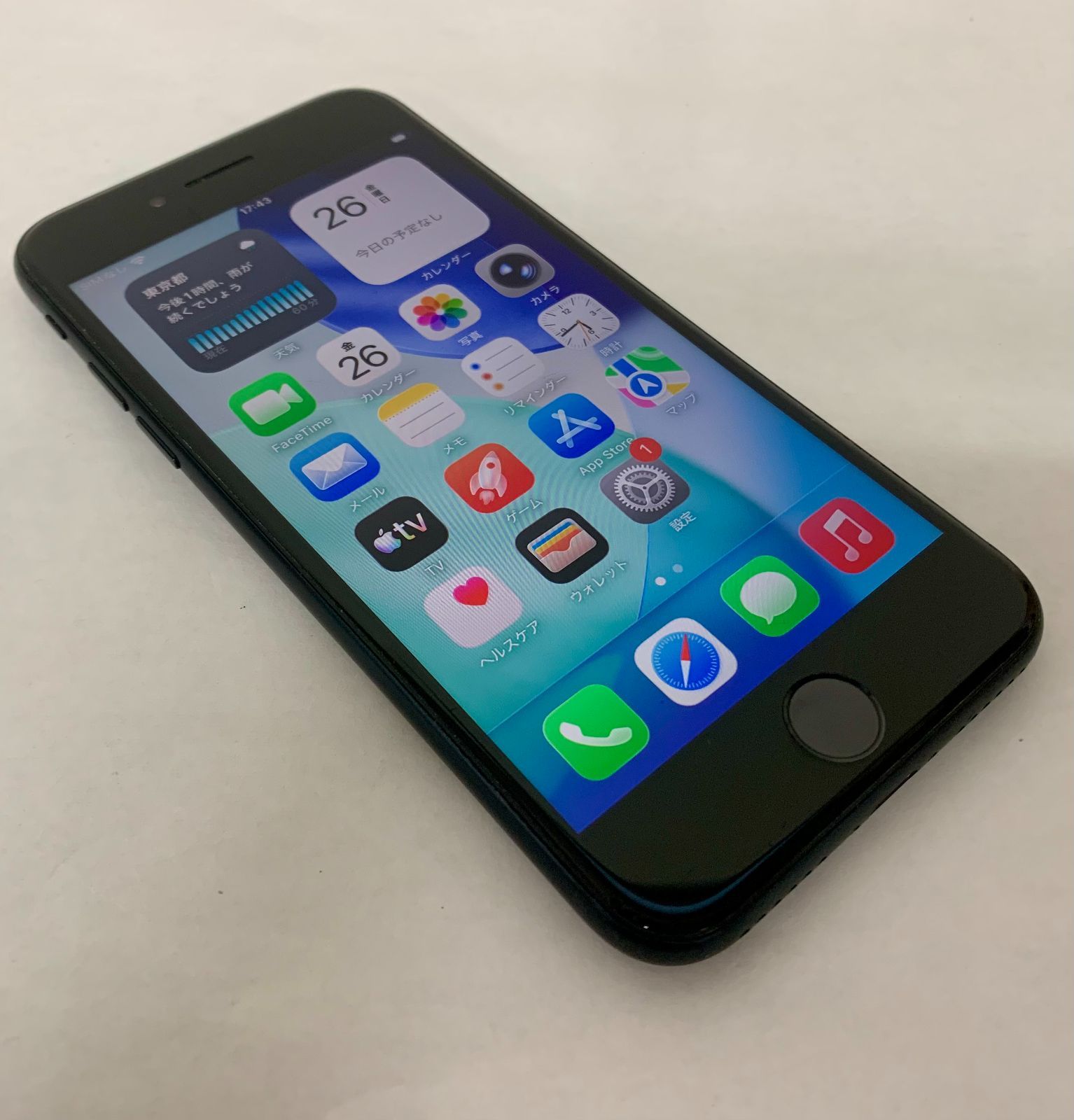 【金モバ】★大特価★良品★simフリー★iPhone SE 第3世代★SE3★64GB★ミッドナイト★バッテリー74％★