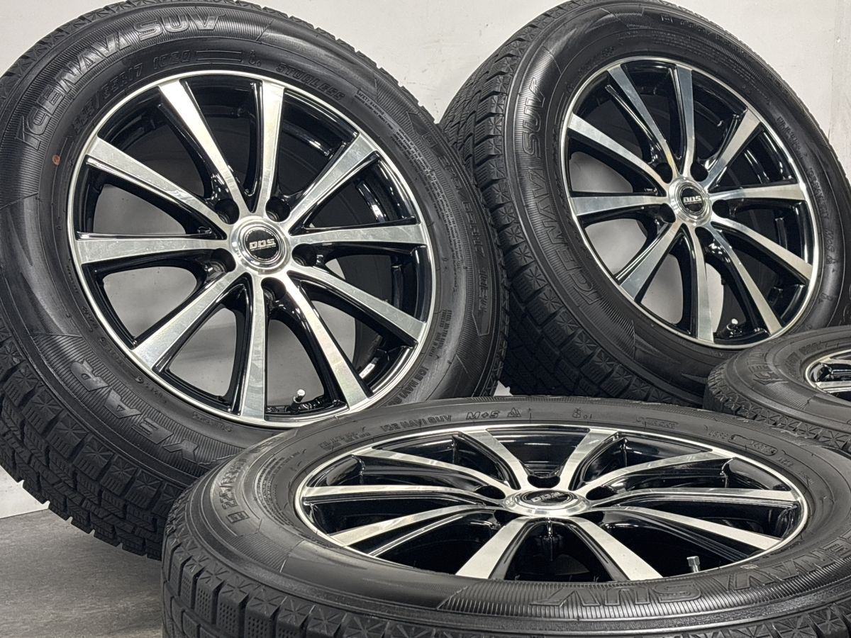 車 ③[送料込み] 美品！ ゴルフ純正ホイール BSラジアル 225/45R17