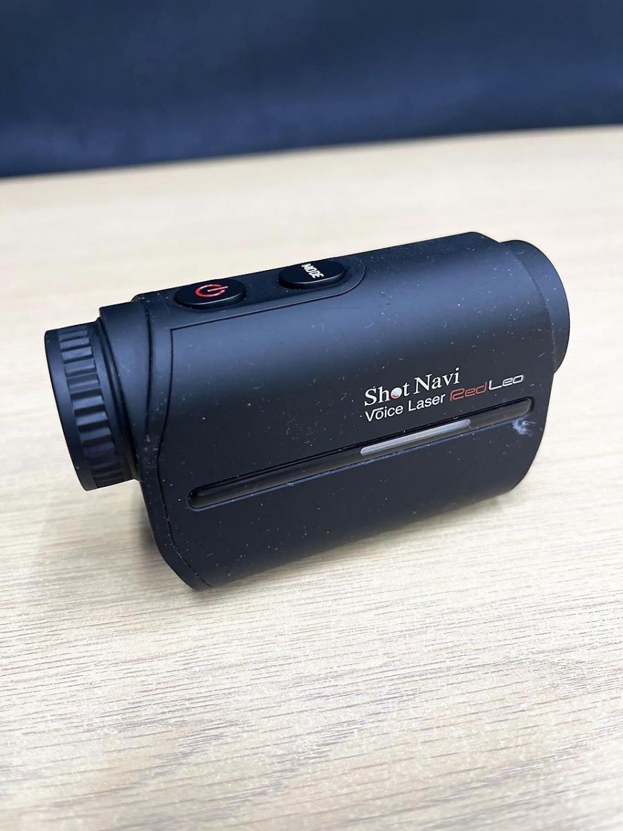 現状品】 Shot Navi ショットナビ Voice Laser Red Leo ゴルフ用