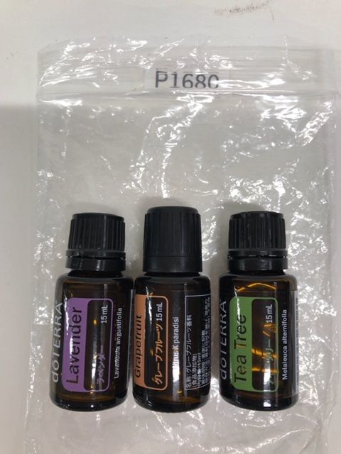 P1680 ラベンダー 15mL／グレープフルーツ 15mL／ティーツリー 15mL 計3点セット 使用期限2028年11月