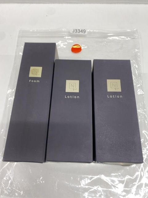 J3349 N organic Vie クリアホイップ フォーム 150mL／N organic Vie モイストリッチ ローション 100mL 2個 計3点セット