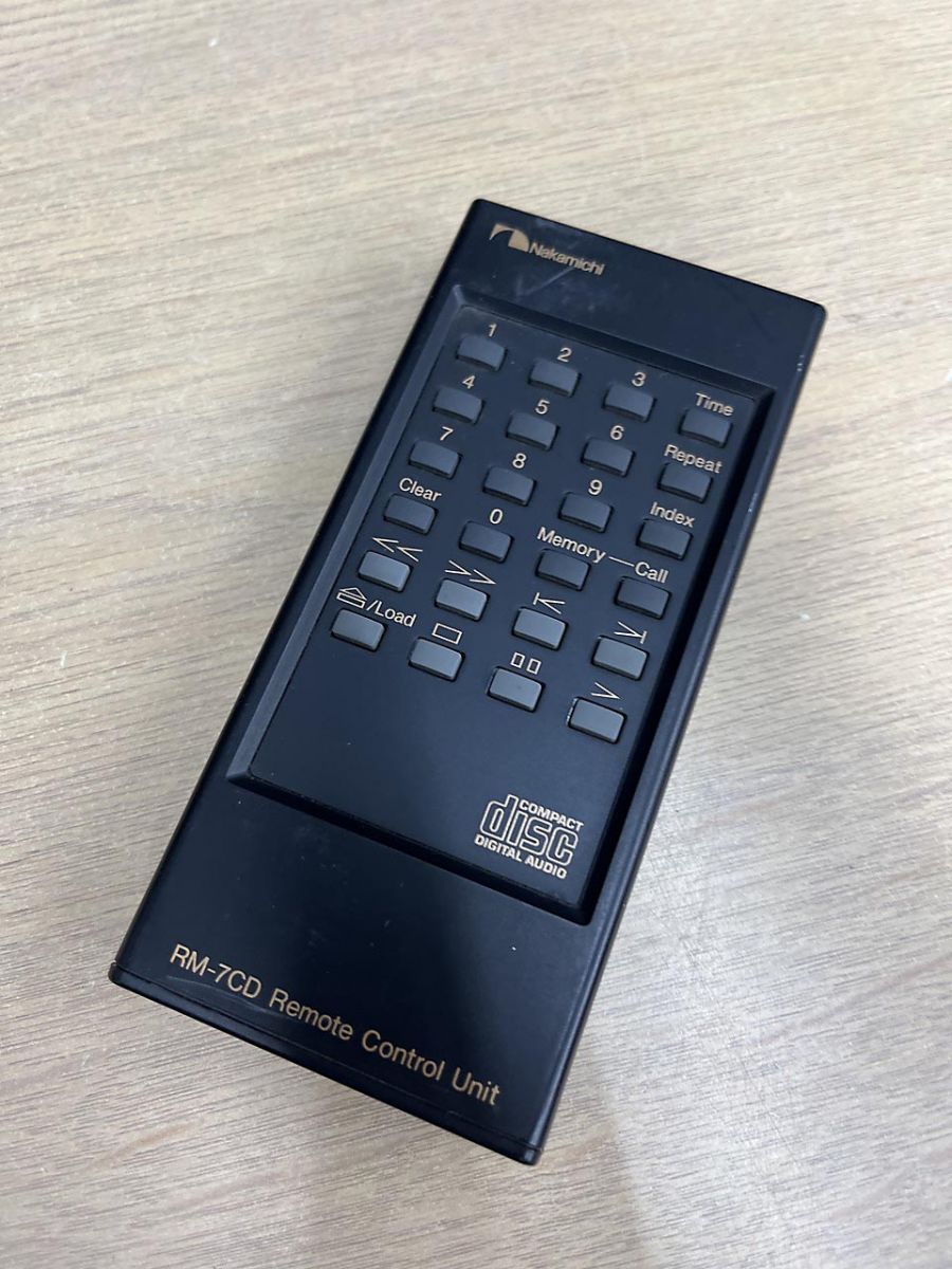 Nakamichi リモコン RM-7CD